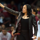 Head coach Dawn Staley of the South Carolina Gamecocks